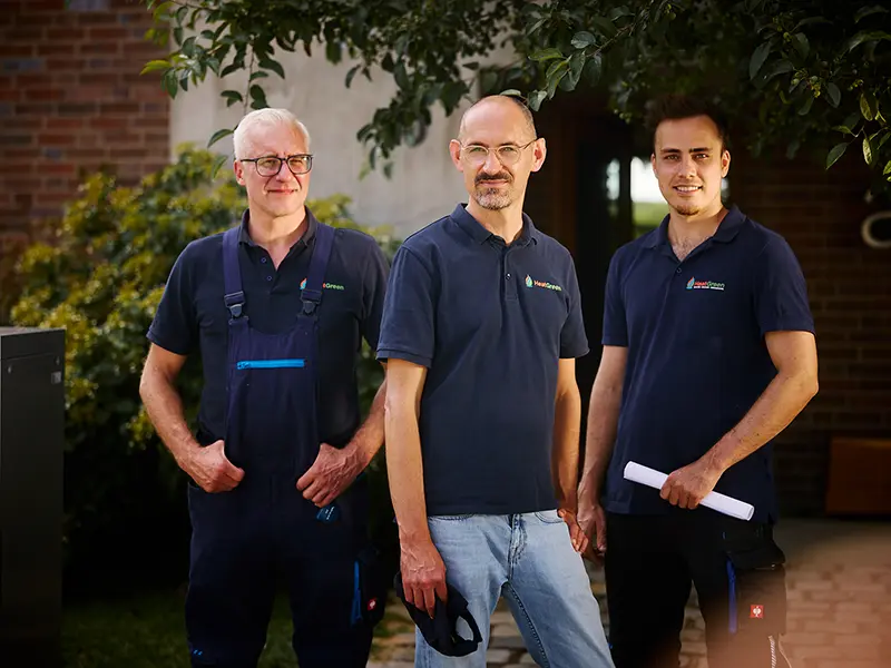 HeatGreen GmbH – Reportagefoto Servicetechniker